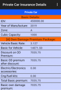 Motor Insurance Calculator EZY screenshot 4