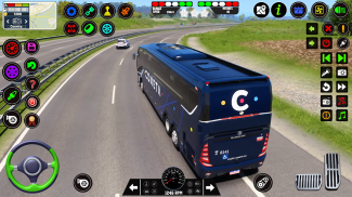 Minibus Driving Coach Bus Game screenshot 0