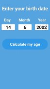 Age Calculator screenshot 0