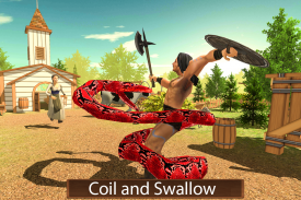 Wild Anaconda Snake Forest Attack Simulator screenshot 4