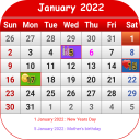 Canada Calendar 2022 Icon