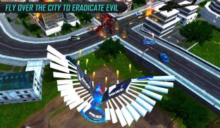 Game Mobil Robot Elang Terbang screenshot 12