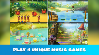 Maya The Bee: Music Band Acade screenshot 1