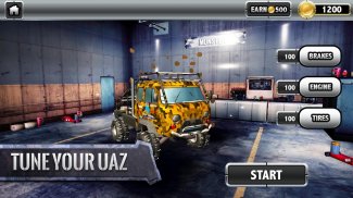 🚗🏁UAZ 4x4: Dirt Offroad Rally Racing Simulator screenshot 9