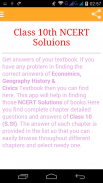 Class 10 Social Science Solutions. screenshot 0