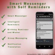 intelligenter Messenger mit Erinnerungsfunktion screenshot 11