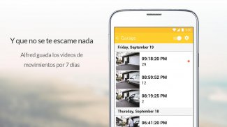 Alfred Cámara de Vigilancia, Monitor de Bebé Wi-Fi screenshot 6