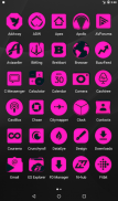 Pink and Black Icon Pack screenshot 17