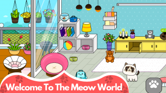 マイ・キャット・タウン- かわいい猫のゲーム screenshot 8