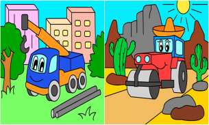 Çocuklar için araba boyama screenshot 2