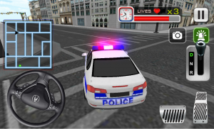 Pemandu gila polis kereta screenshot 5