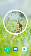 Analog Clock Widget Colored screenshot 2