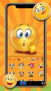 Orange Shades Klavye Teması screenshot 2