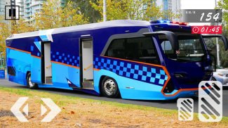 Police Bus Driving Simulator - Bus Simulator 2020 screenshot 1