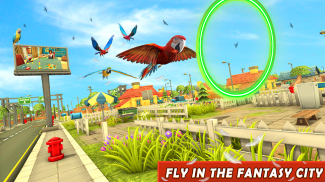 Flying Parrot Pet Games screenshot 0