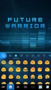 Tema Keyboard Futurewarrior screenshot 5