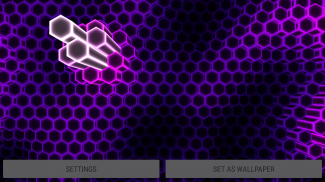 Fluid Hex 3D Live Wallpaper screenshot 4