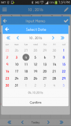 Simple Memo Calendar screenshot 0