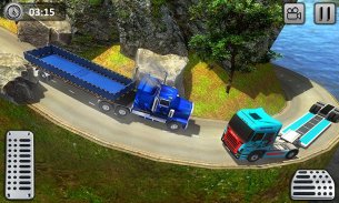 Uphill Gold Transporter 트럭 운전 screenshot 4