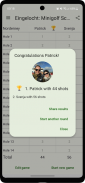 Eingelocht: Minigolf Scorecard screenshot 2