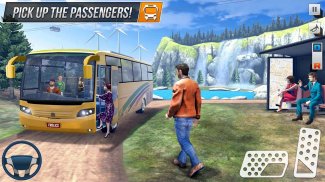 moderno ônibus dirigir estacionamento-ônibus jogos screenshot 6