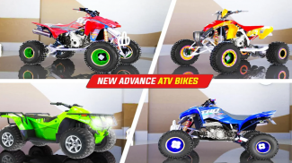 ไฟรถ ATV Quad แข่งจักรยานทางหลวงเกมส์จราจร screenshot 3