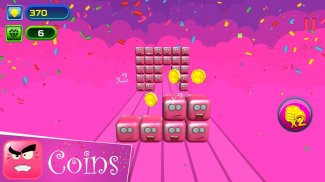 神奇无限墙：骰子方块滚动游戏 screenshot 5