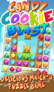 Candy Cookie Blast screenshot 0