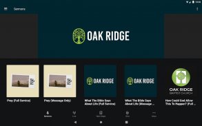 Oak Ridge Church screenshot 1