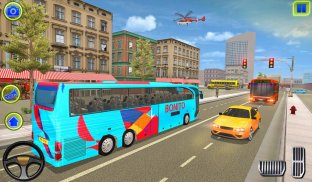 School Bus Driving Games : City Coach Bus Driver screenshot 2