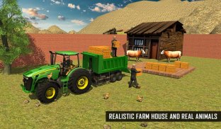 Tractor Driving Real 3D Farm Simulator Games 2018 screenshot 21