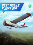 لعبة Flight Pilot Simulator 3D screenshot 2