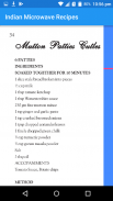 Indian Microwave Recipes - Hindi & English screenshot 7