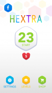 Hextra Word Game screenshot 0