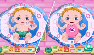 hungry baby caring - bath and dres up screenshot 3