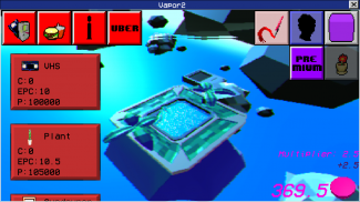 Vaporwave Clicker : Polygonal Lands screenshot 6