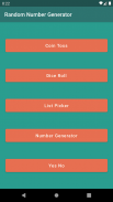 RNG - Random Number Generator screenshot 1