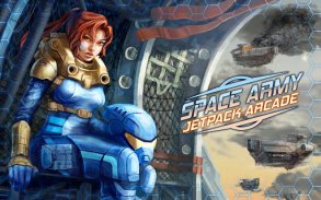 Space Army Jetpack Arcade screenshot 7