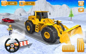 Snow Plow Truck Driving Sim 3D screenshot 8