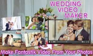 Wedding Video Maker with music screenshot 0