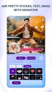 Romantic effects, photo video maker with music screenshot 1