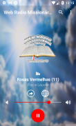 Web Radio Missionária de Deus screenshot 0