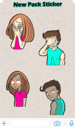 Sticker Chat Pacar - WaStickersApp screenshot 6