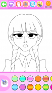 Princess Coloring Book Glitter screenshot 9