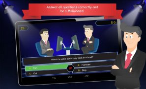Millionaire Quiz Game screenshot 1