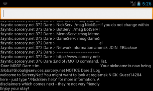 Blackice IRC screenshot 2