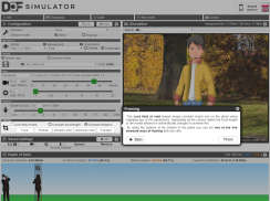 Bokeh simulator/DOF calculator screenshot 7