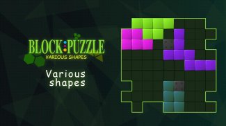 Block Puzzle: Various shapes screenshot 4