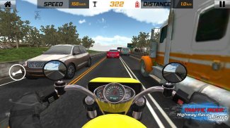 Traffic Rider: Highway Race Light screenshot 1