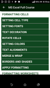 Learn MS Excel (Basic & Advanc screenshot 16